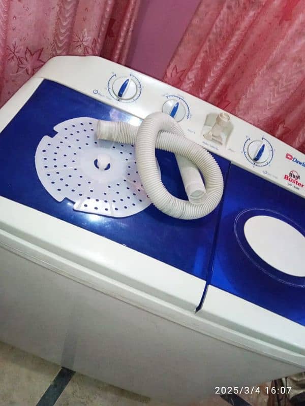 Dawlance washing machine twin tub model number DW 5500 6