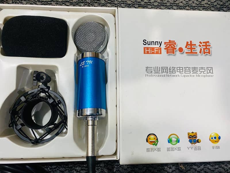 Condenser Microphone Brand new ( MK-5000) 7