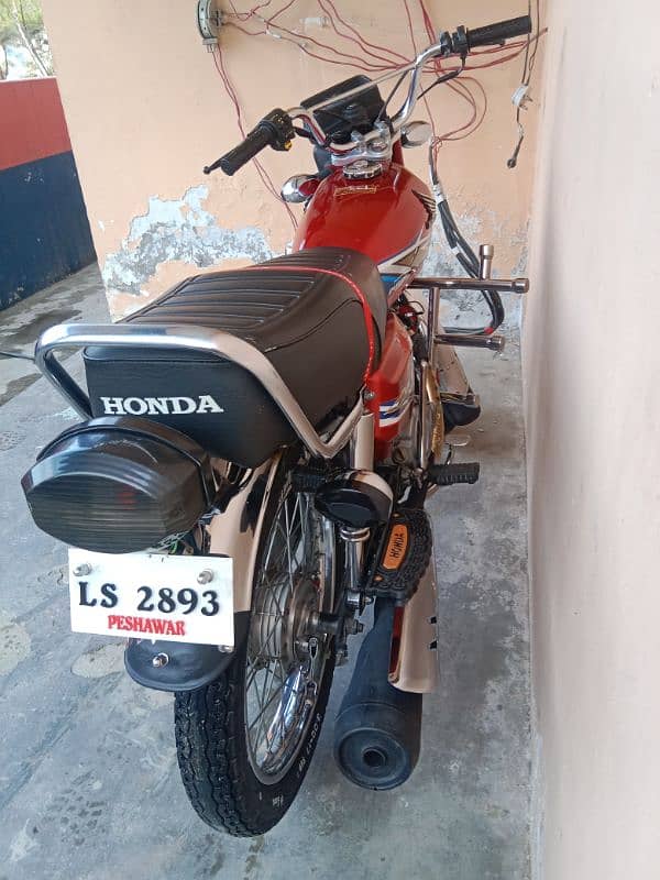 Honda 125 model 20 Peshawer Namber daball Saman location mkd Dargai 2