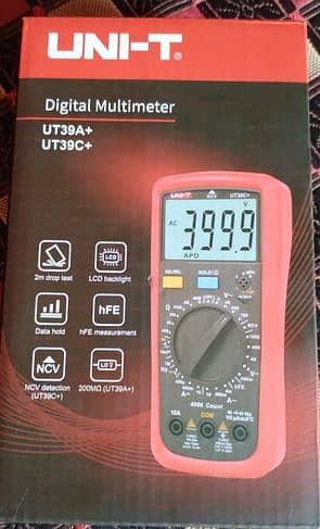 Brand New Digital MultiMeter UNIT-T UT39C+ 0