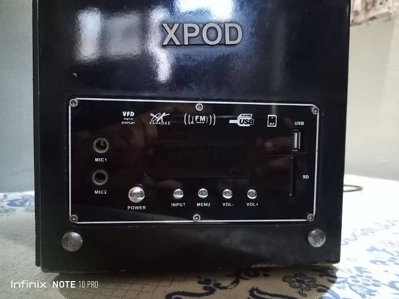 XPOD BLUETOOTH SPEAKERS/DJ SYSTEM 3