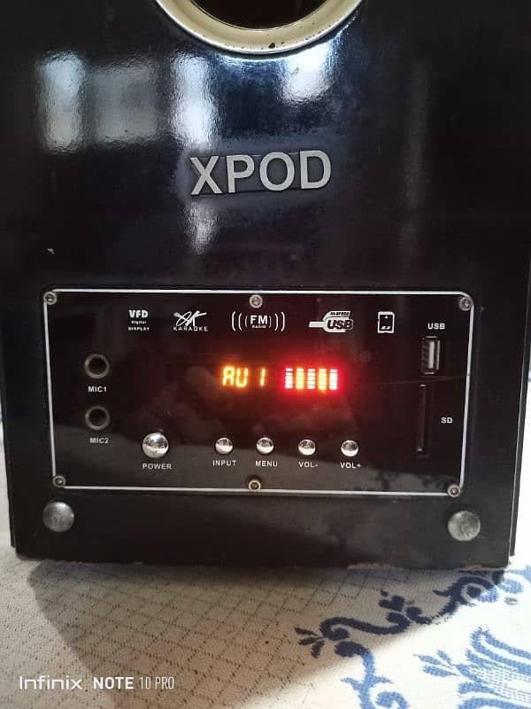 XPOD BLUETOOTH SPEAKERS/DJ SYSTEM 11