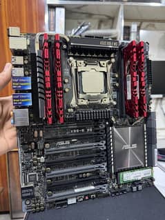 Asus X99E-WS With i7 5820K Hexa Core Dual Lan Port DDR4