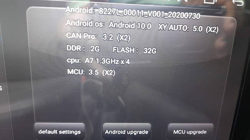 Car Android panel 2GB 1