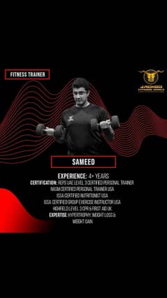 Online Gym and Fitness training|Gym Trainer|Fitness Trainer