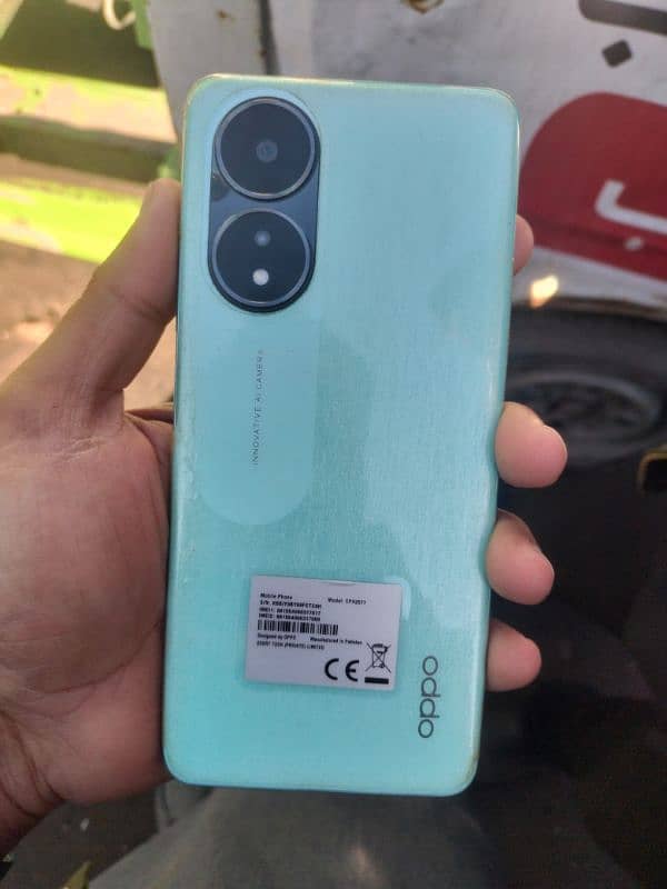 oppo a 58 10/10 condition full box 2