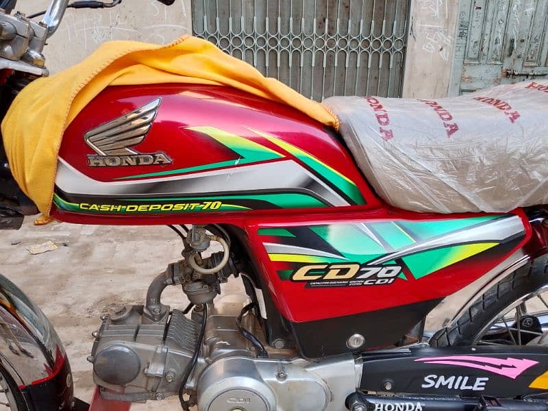 Honda CD 70 motorcycle for sale model 2022 03290347338//03708340134 1