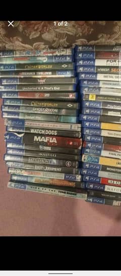 PS4 PS3 x box one original games