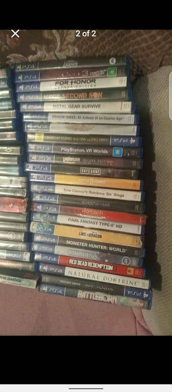 PS4 PS3 x box one original games 2