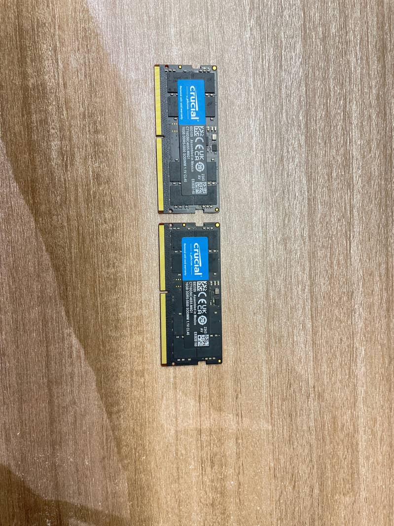 Crucial 32gb (16gb x2) DDR5 5600mhz Ram Kit for Sale 1