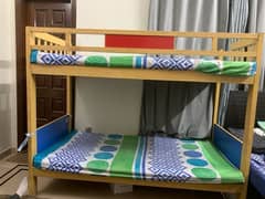 Bunk bed (without matresses ) for sale