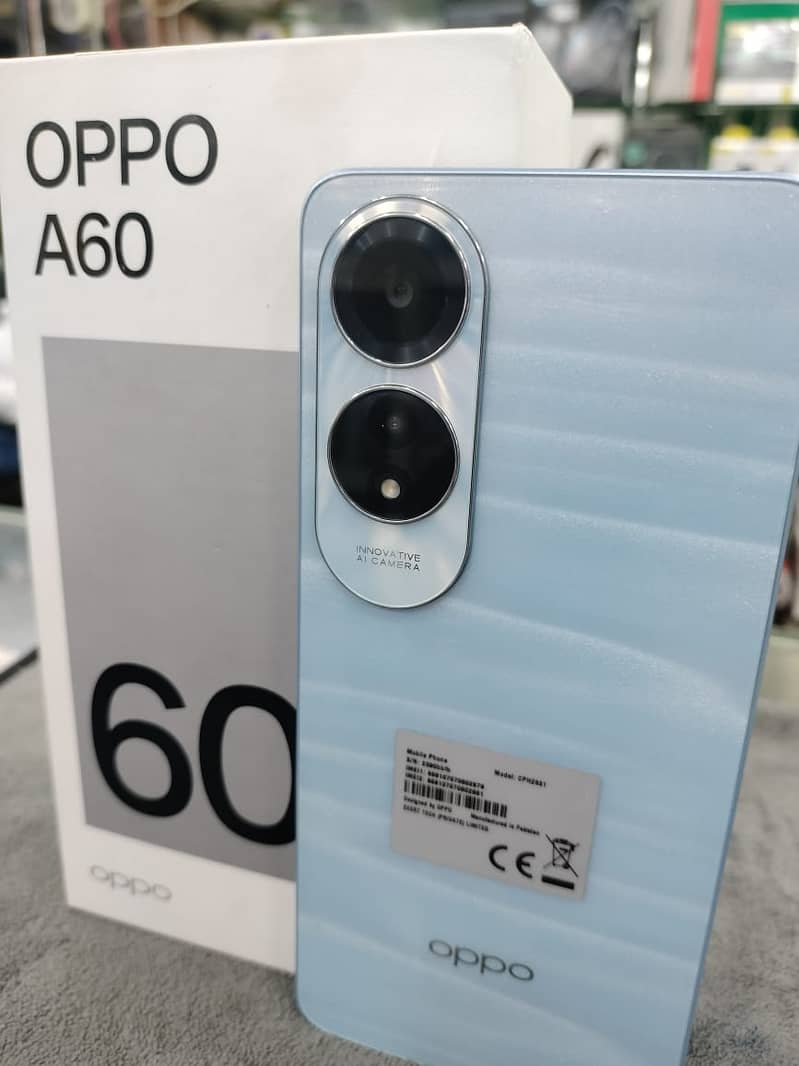 OPPO A60 8/256 PTA Approved Just Box open 0