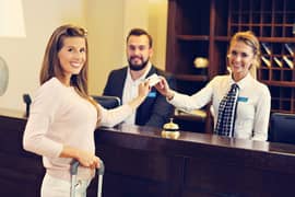 Required Female Hotel Receptionist