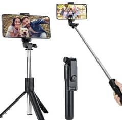 Original 4 IN 1 Wireless Selfie Stick Tripod