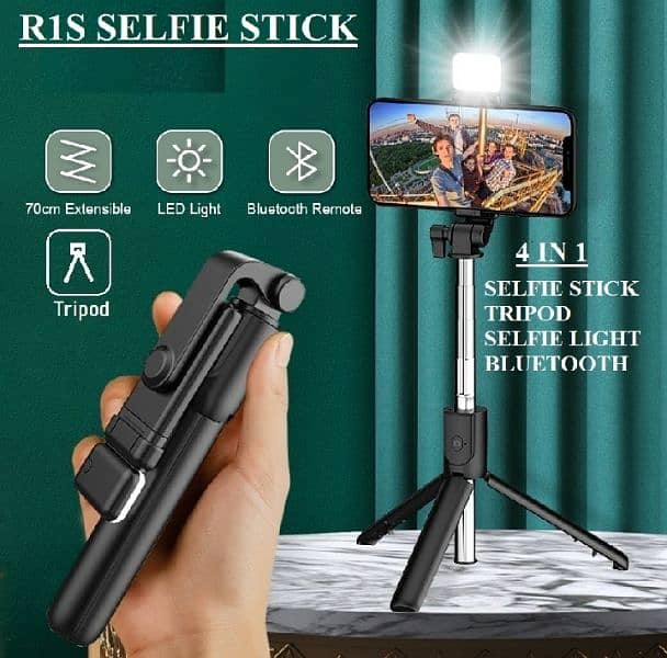 Original 4 IN 1 Wireless Selfie Stick Tripod 1