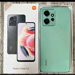 redmi note 12 full box full super amoled display h 10 days bckup