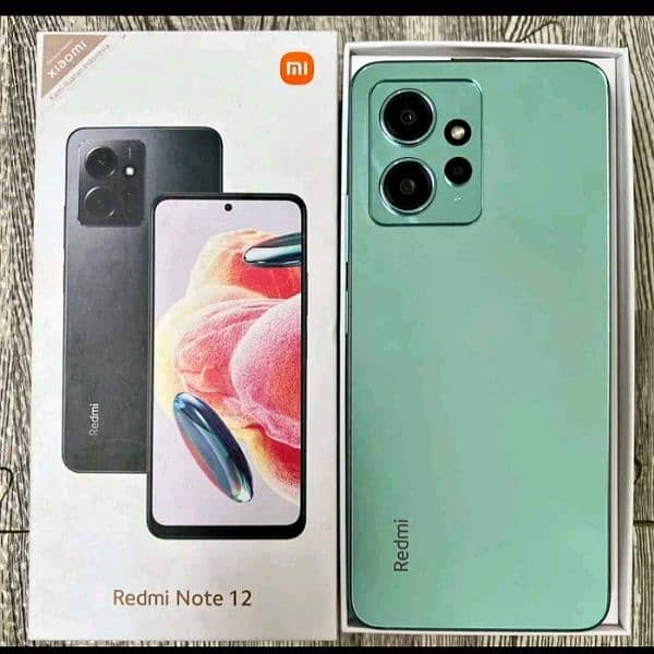 redmi note 12 full box full super amoled display h 10 days bckup 0