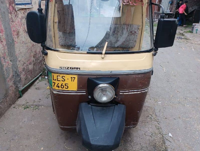 sazgar auto loader rickshaw 200cc pickup cabin 0