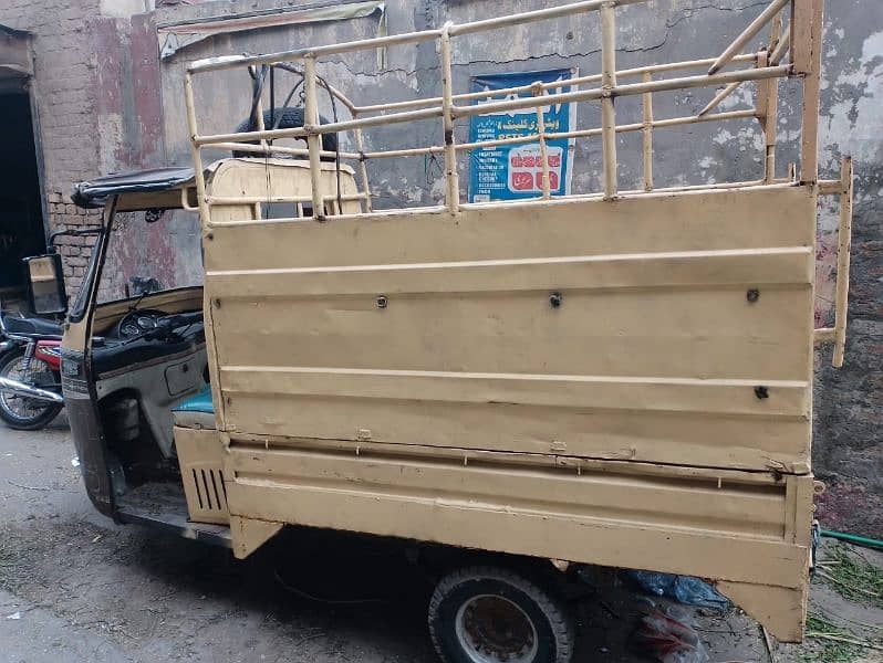 sazgar auto loader rickshaw 200cc pickup cabin 2