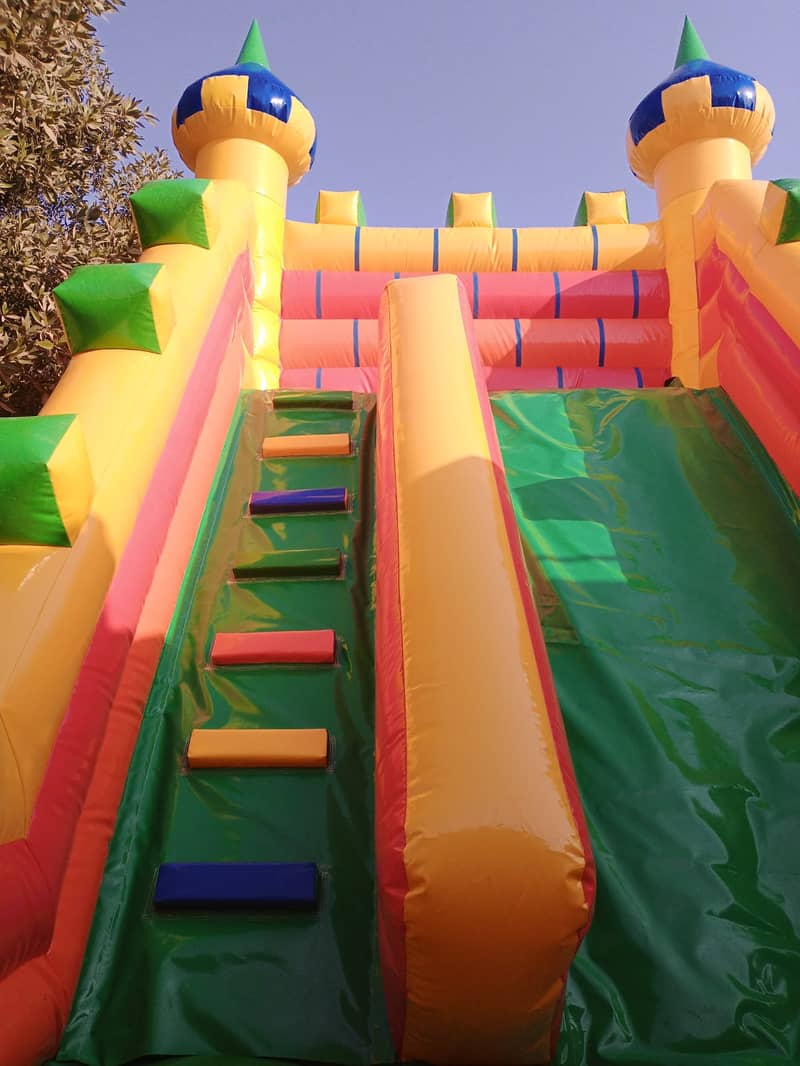 jumping castle / ride / swings / jhuly / kids / kiddi 3