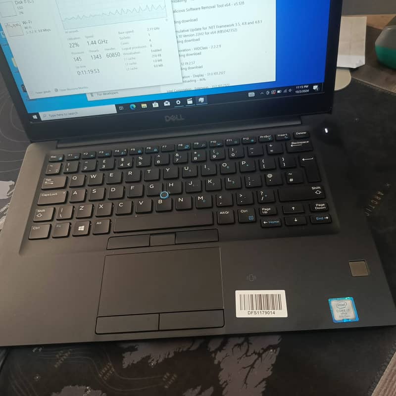 Dell Latitude 7490 Cor i7-8650U Gen Quad Core 8GB Ram 256GB SSD NVMe 12