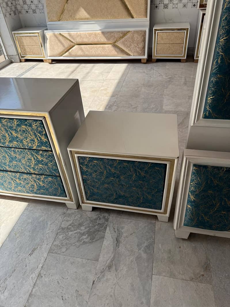 Bed/Double bed/single bed/king size bed/wood bed/poshish bed/Furnitur 5