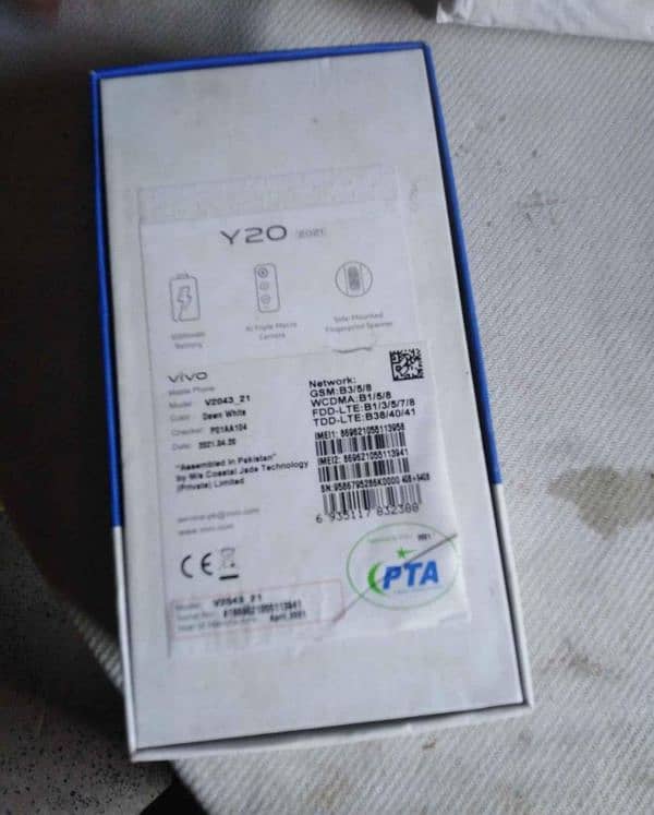 Vivo Y20 4GB Ram 64Gb Memory 5