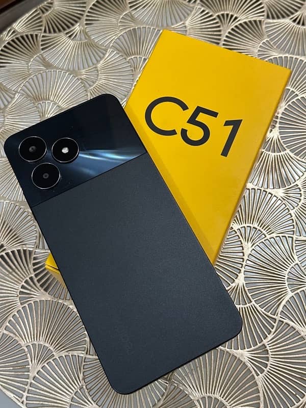 Realme C51 4/64 in Mint Comdition 5