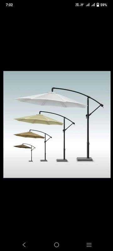 outdoor garden umbrella cafe umbrella imported umbrella lawn umbrella 2