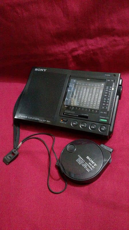 Sony Radio ICF 7601 World Band Radio 0