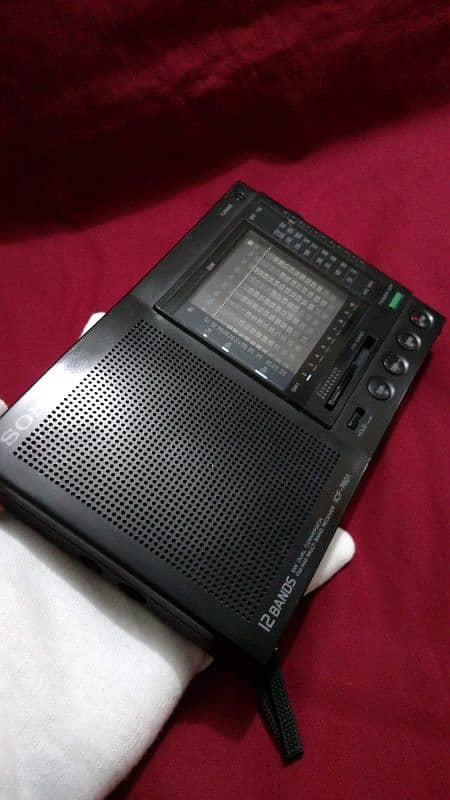 Sony Radio ICF 7601 World Band Radio 1