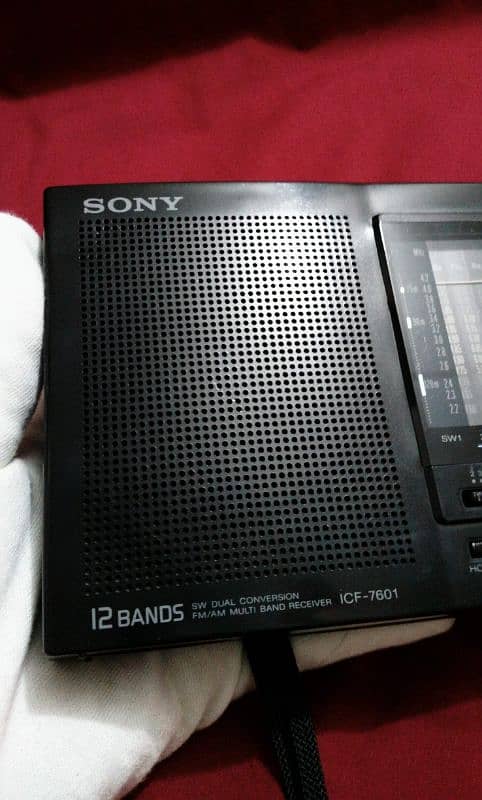Sony Radio ICF 7601 World Band Radio 3