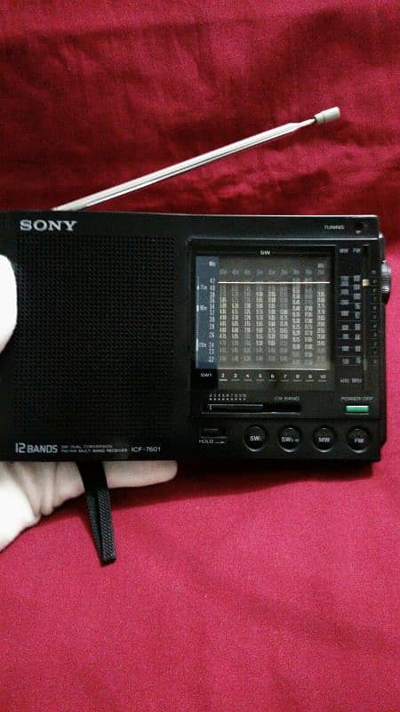 Sony Radio ICF 7601 World Band Radio 6