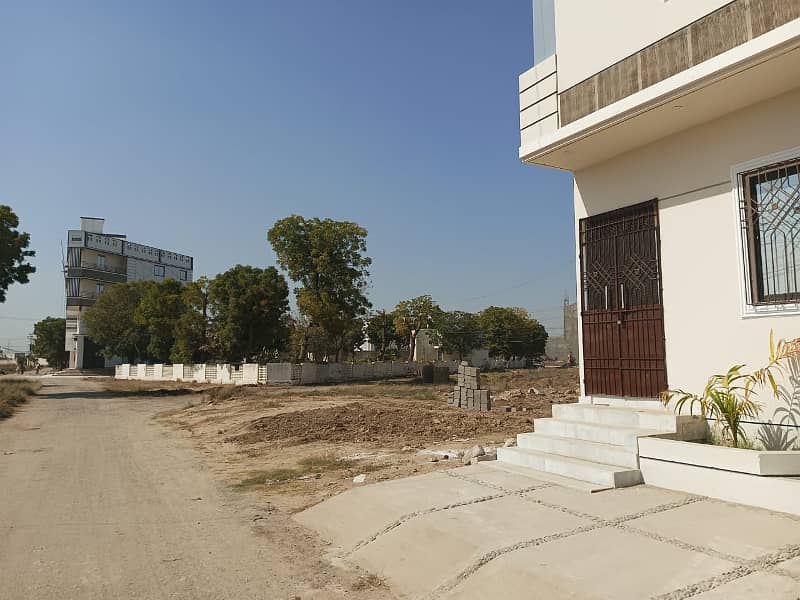 Saadi Garden Block 5 West Open Plot Is Available For Sale 4