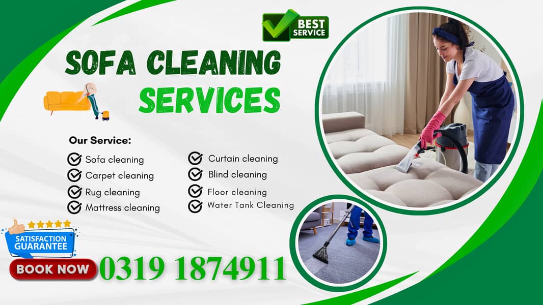 Sofa Cleaning | Dry Cleaning | Curtain Cleaning | Carpet Cleaning 0