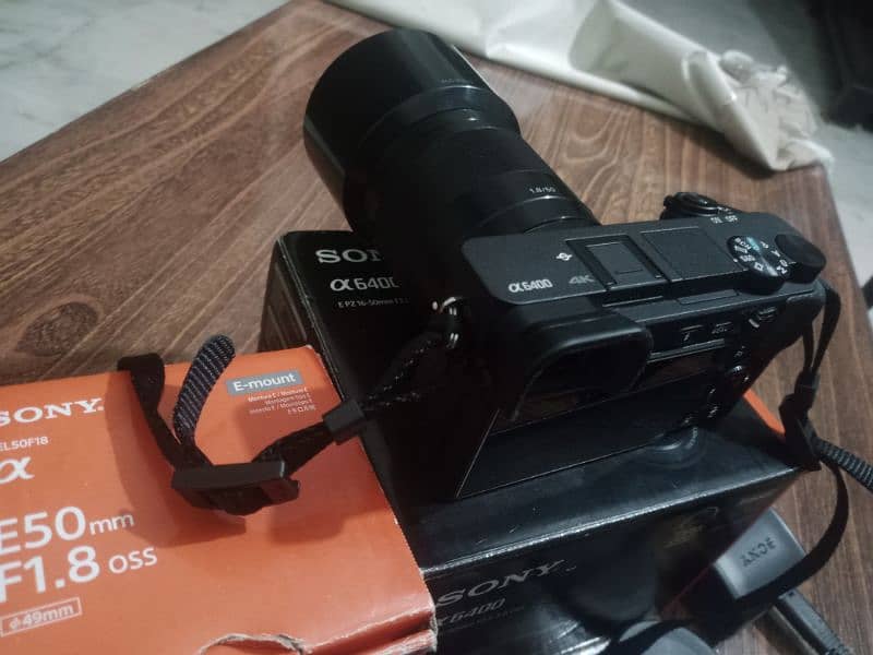 SONY A-6400 Mirror less Camera 3