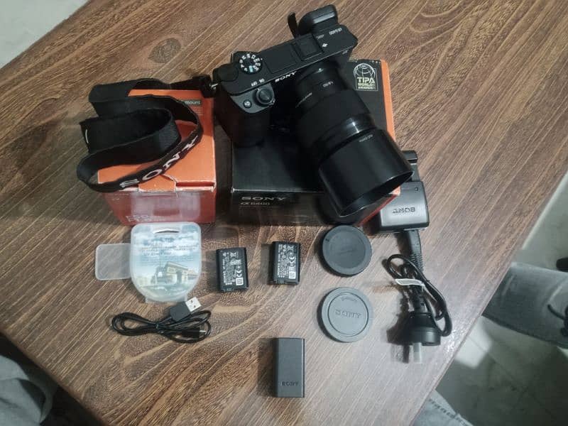 SONY A-6400 Mirror less Camera 6