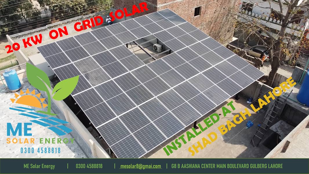 Solar Packages 3kw 5kw 8kw 10kw 15kw 20kw 25kw on grid hybrid 4