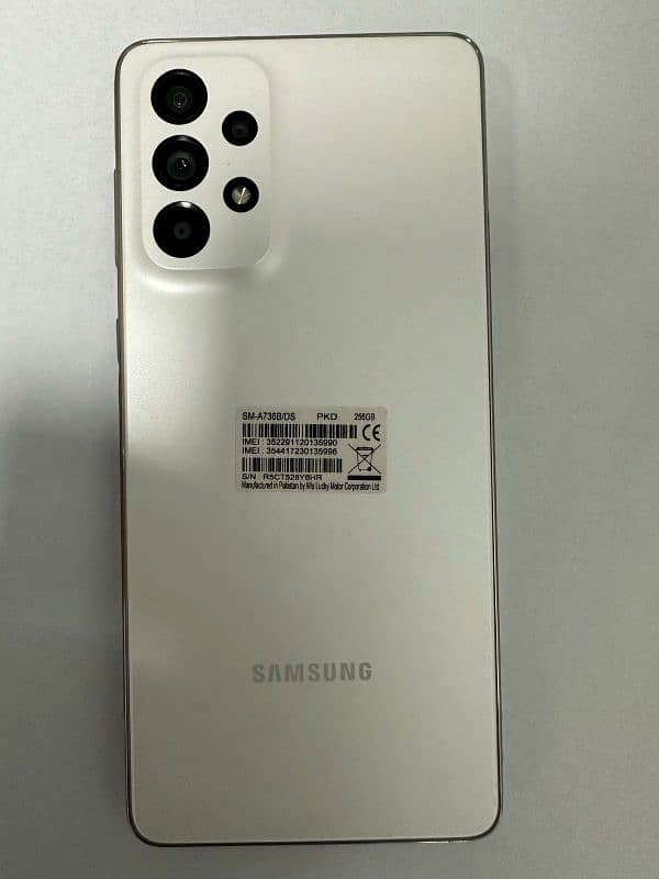 Samsung A73 5g (256/8) PTA APPROVED 2