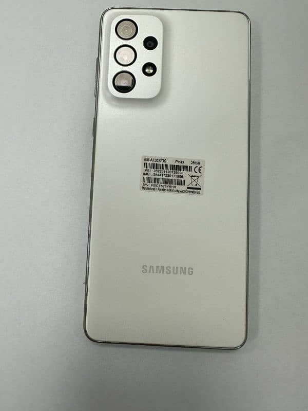 Samsung A73 5g (256/8) PTA APPROVED 3