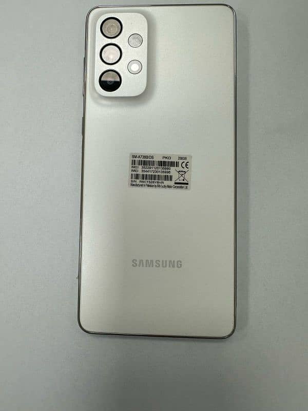 Samsung A73 5g (256/8) PTA APPROVED 4