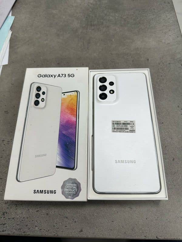 Samsung A73 5g (256/8) PTA APPROVED 8