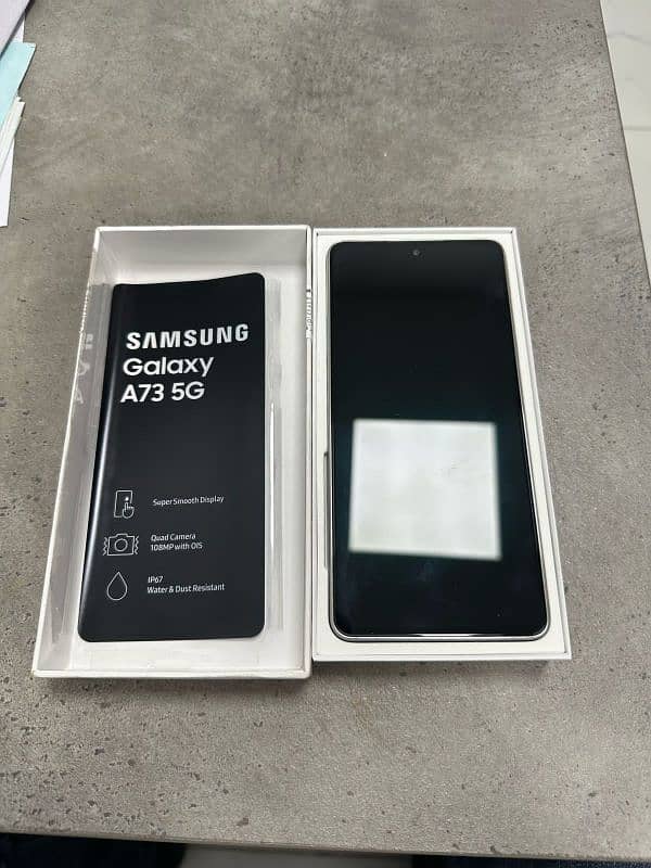 Samsung A73 5g (256/8) PTA APPROVED 9