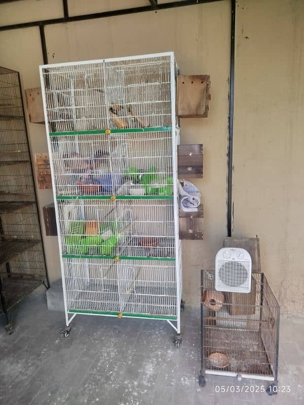 lovebirds cages and breeding boxes for sale 4