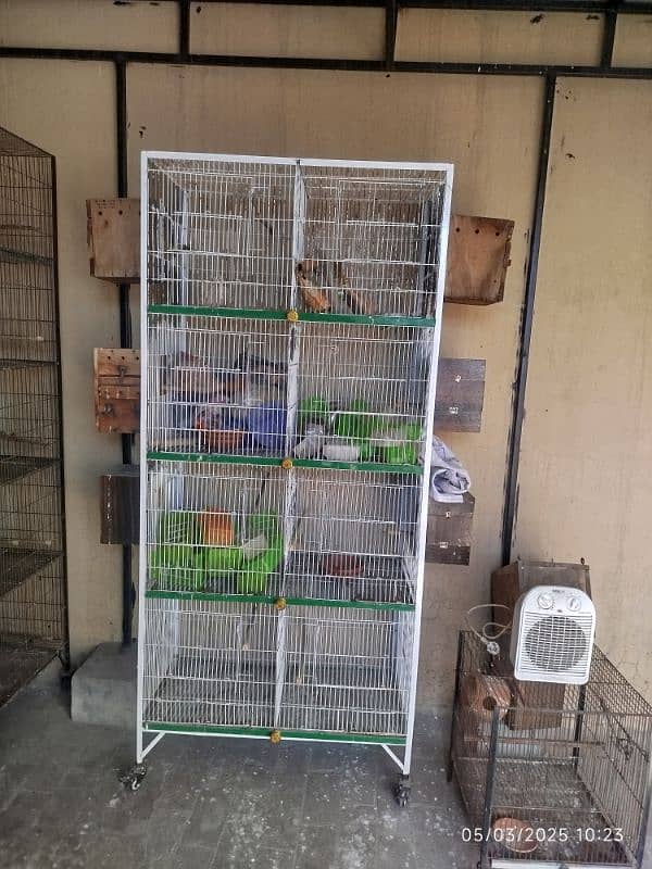 lovebirds cages and breeding boxes for sale 6