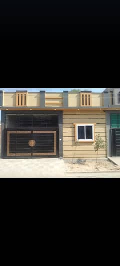 Al Raheem town Rafi qamar road New brand Spanish 3.75 marly single story house for sale