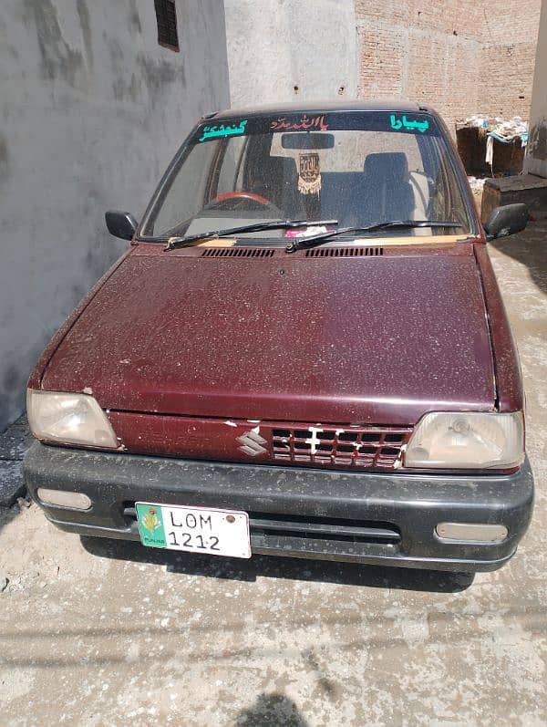 Suzuki Mehran VX 1992 7