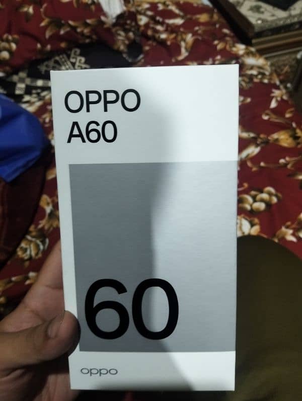 Oppo A 60 10/10. condition 8+8 /256 5