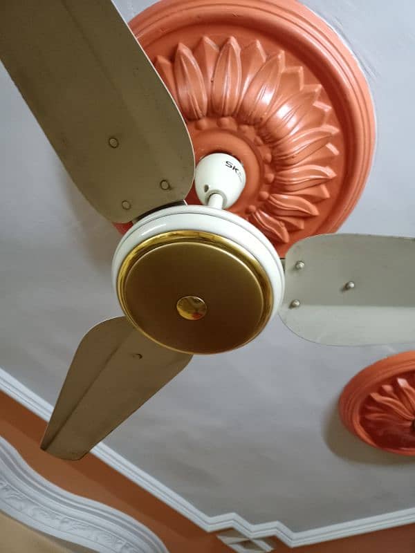 SK celling fan full size original copper 3