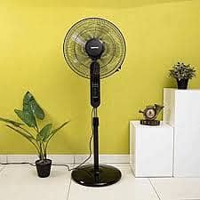 Geepas 16" Metal Stand Fan, Adjustable Height 3